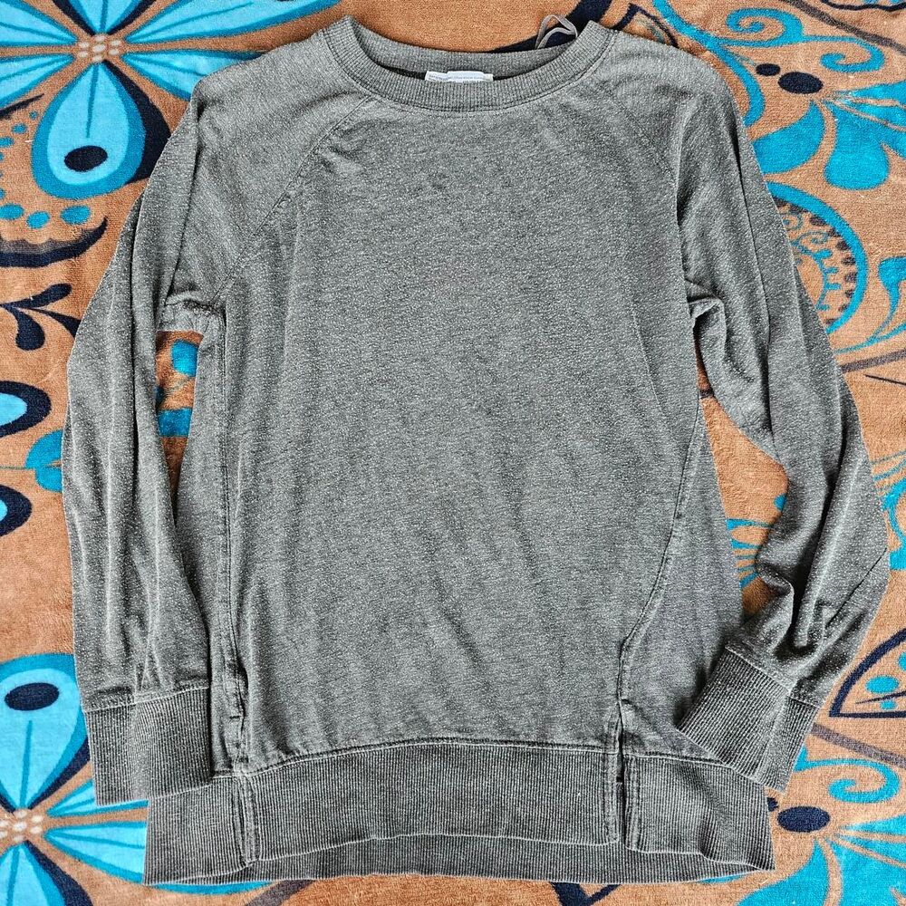 Zara Women's Grey Sweatshirt small